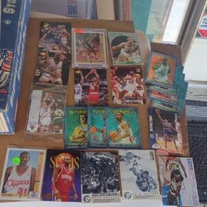 Assorted Basketball Trading Cards Collection